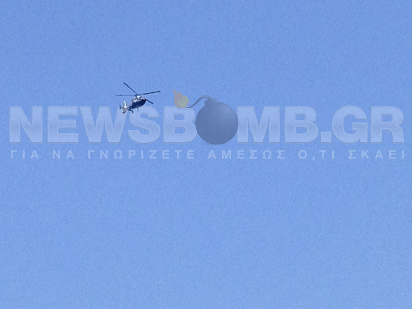 Αποκλειστικό: Αδιάκοπες έρευνες από τo ελικόπτερo στην Πάρο